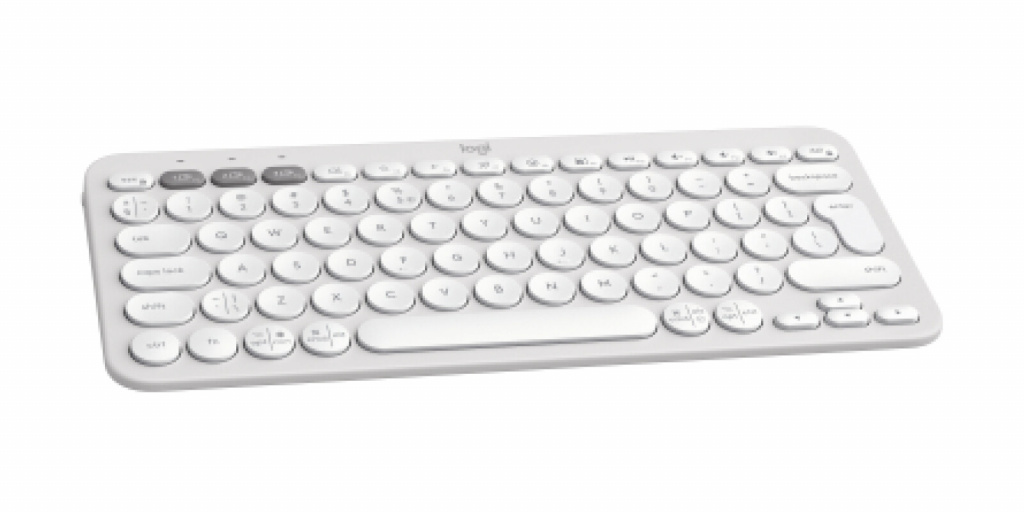 LOGITECH K380S Multi-Device Bluetooth Keyboard - TONAL WHITE - Croatian layout - Slika 6