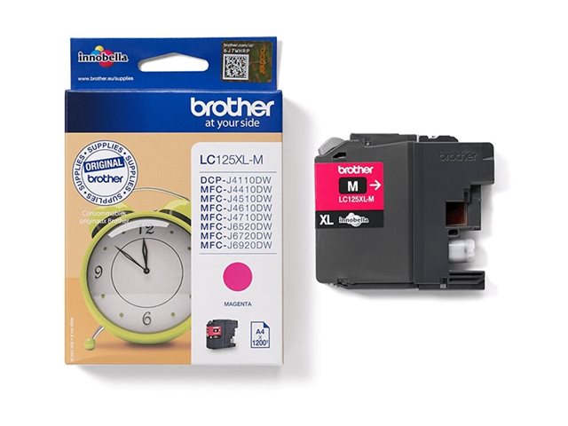 BROTHER LC125XLM ink magenta 1200pages