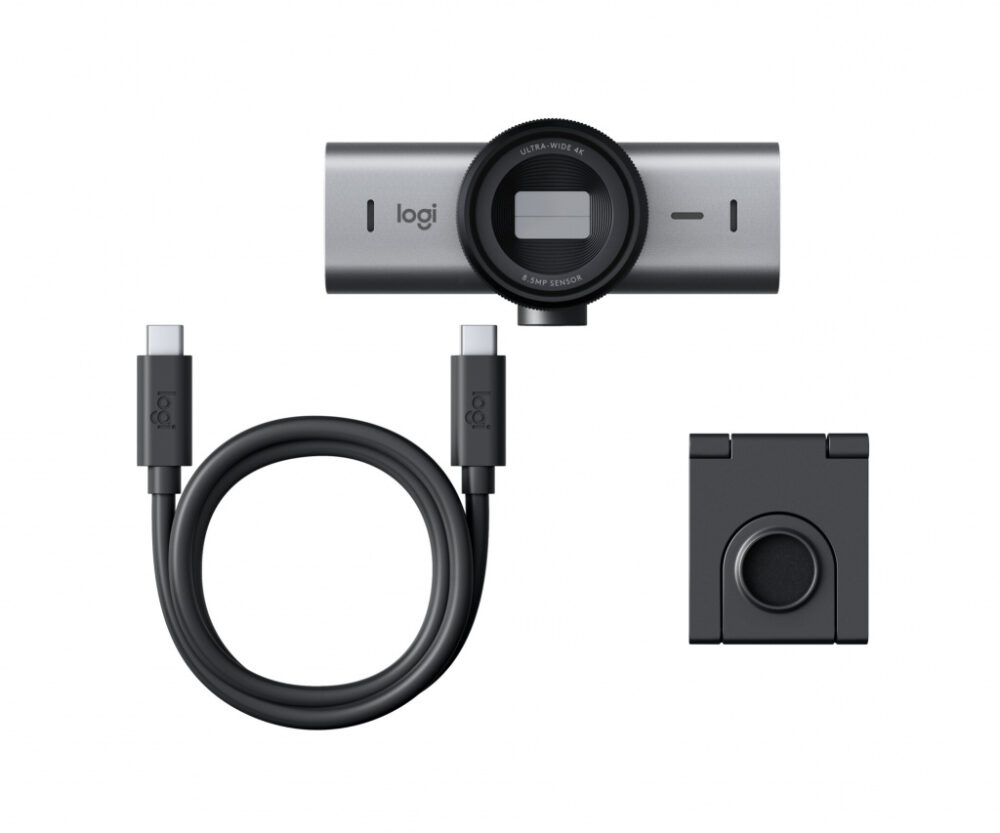 LOGITECH MX Brio 4K Ultra HD Webcam - GRAPHITE - 2.4GHZ - EMEA28-935 - B2C