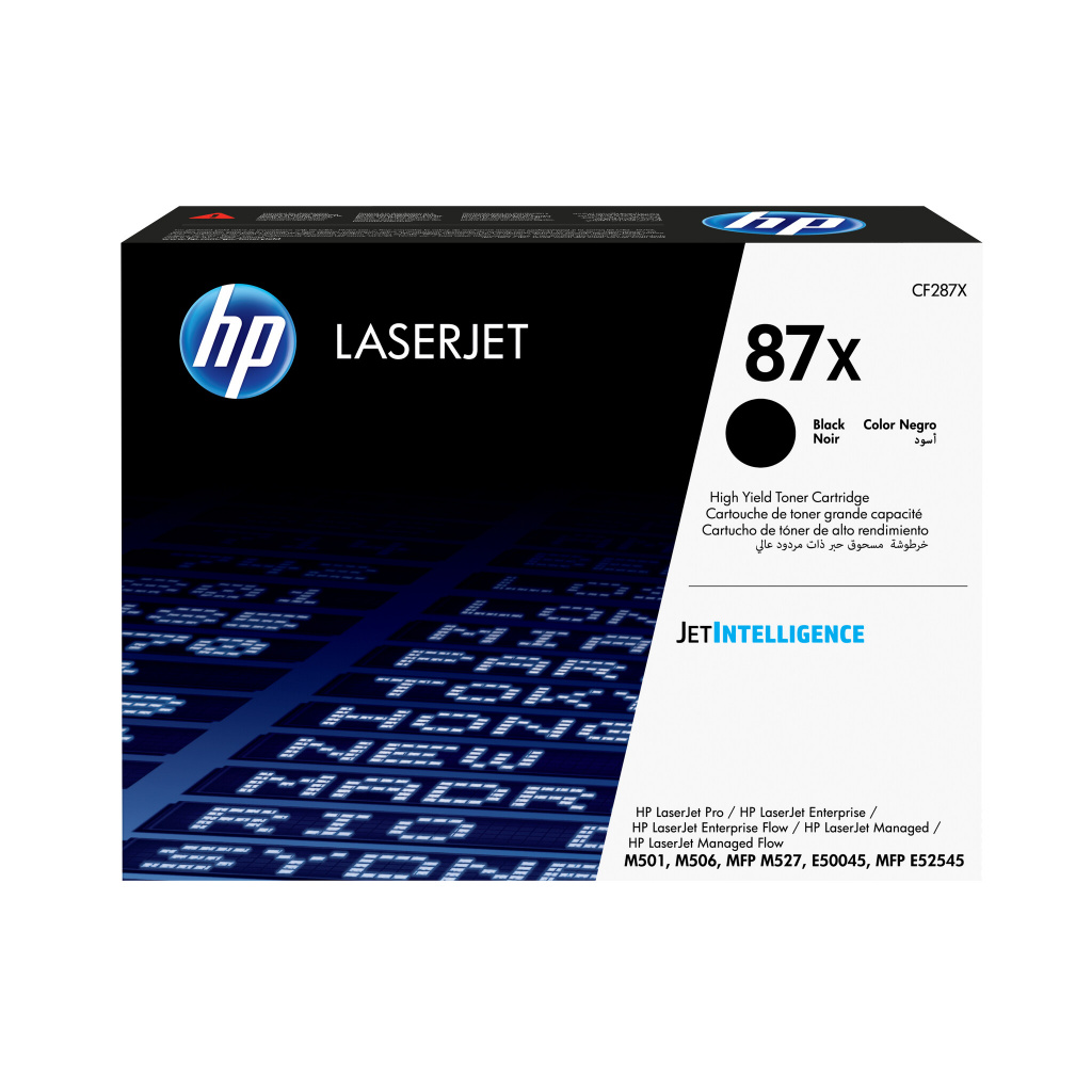 Original Toner Black HP LaserJet Enterprise M501, M506, M527 (87X CF287X)