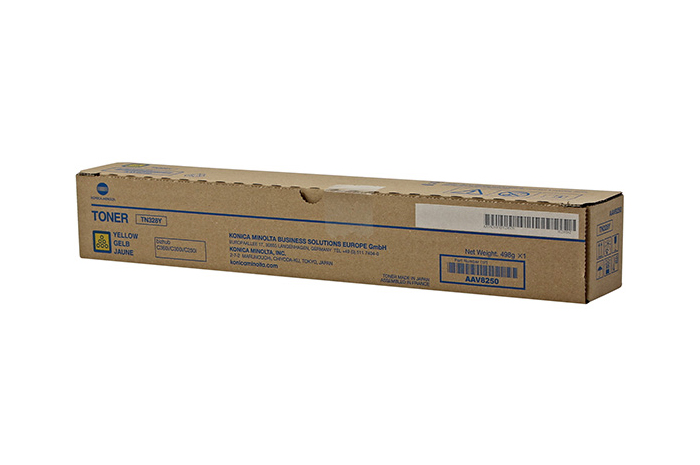 Original Toner Yellow Konica Minolta Bizhub C250i, C300i, C360i (TN328Y, TN-328Y, AAV8250, AAV825A)