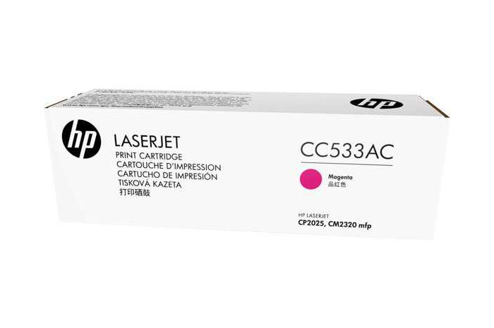 Original Toner Magenta HP Color LaserJet CP2025, CM2320 (304AC CC533AC)