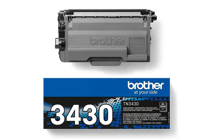 Original Toner Black Brother TN3430, TN-3430