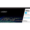 Original Toner Cyan HP Color LaserJet Color Pro M454, M479, MFP M454, MFP M479, Enterprise M455, MFP M480, Managed E45028, E47528 (415X W2031X)