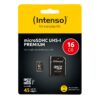 Memorijska kartica 16GB Intenso microSDXC UHS-I Class 10 45MB/s + adapter