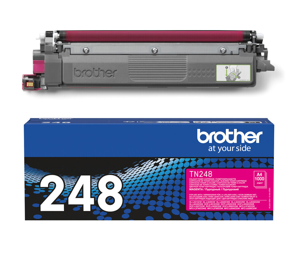 Alternative view of Original Toner Magenta Brother TN248M, TN-248M