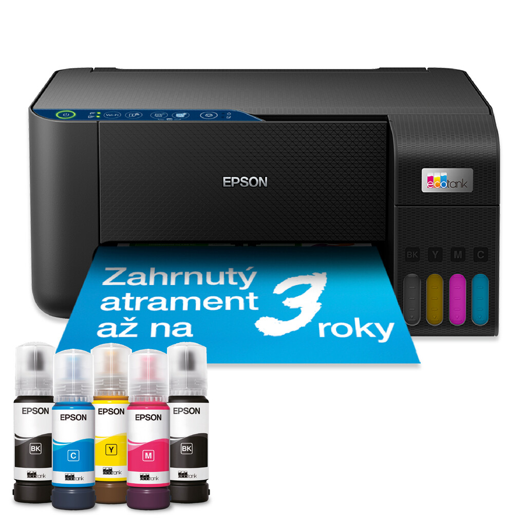 Epson L3271 CISS pisač, ispis, kopirka, skener, USB, WiFi, A4