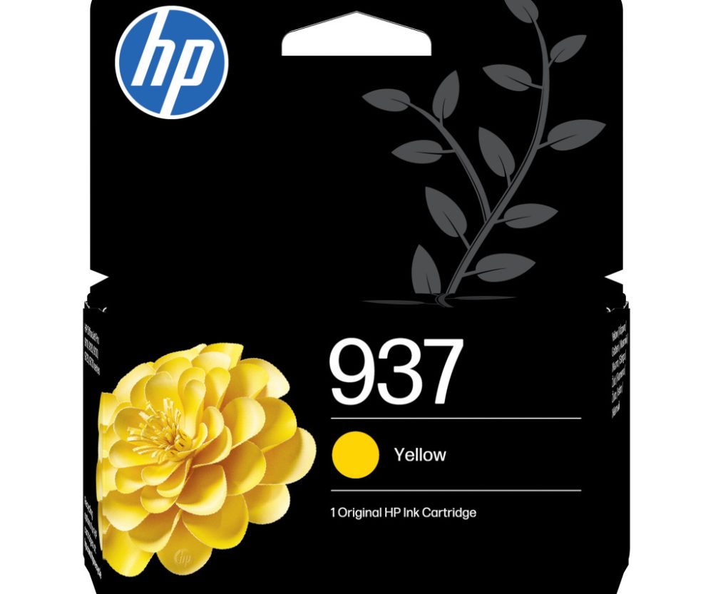 Original Ink- Yellow HP 937 (4S6W4NE)