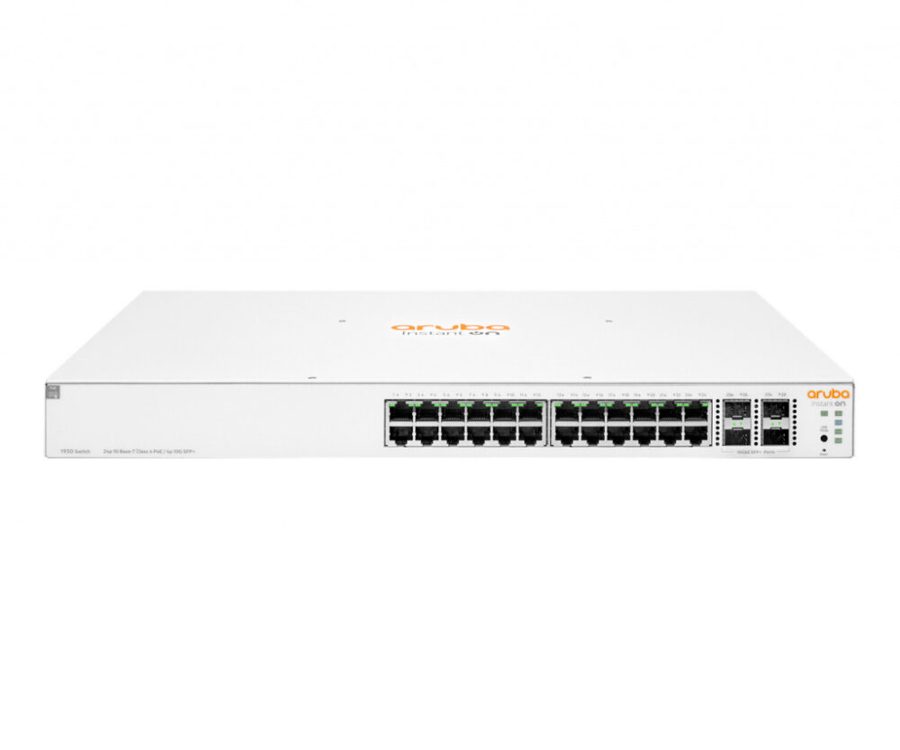 HPE SWITCH ARUBA IO 1930 24G 4SFP+ 370W