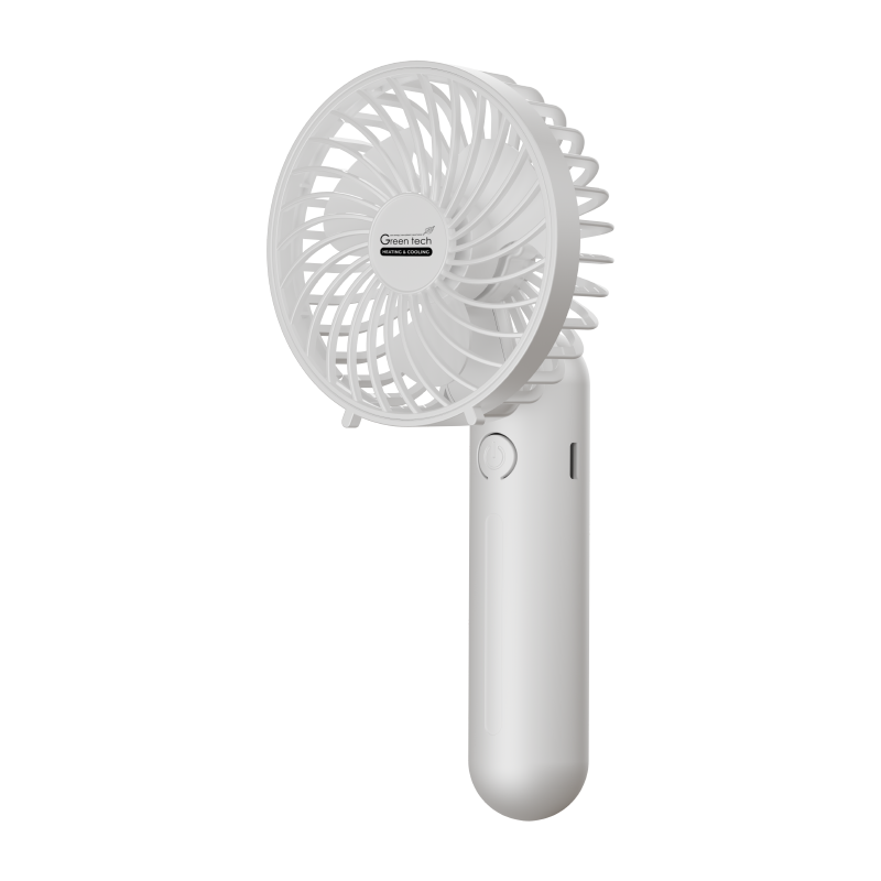 Alternative view of Prijenosni ventilator Green Tech, 1.1W, bijeli, sa USB punjenjem