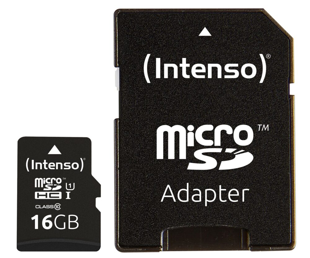 Alternative view of Memorijska kartica 16GB Intenso microSDXC UHS-I Class 10 45MB/s + adapter