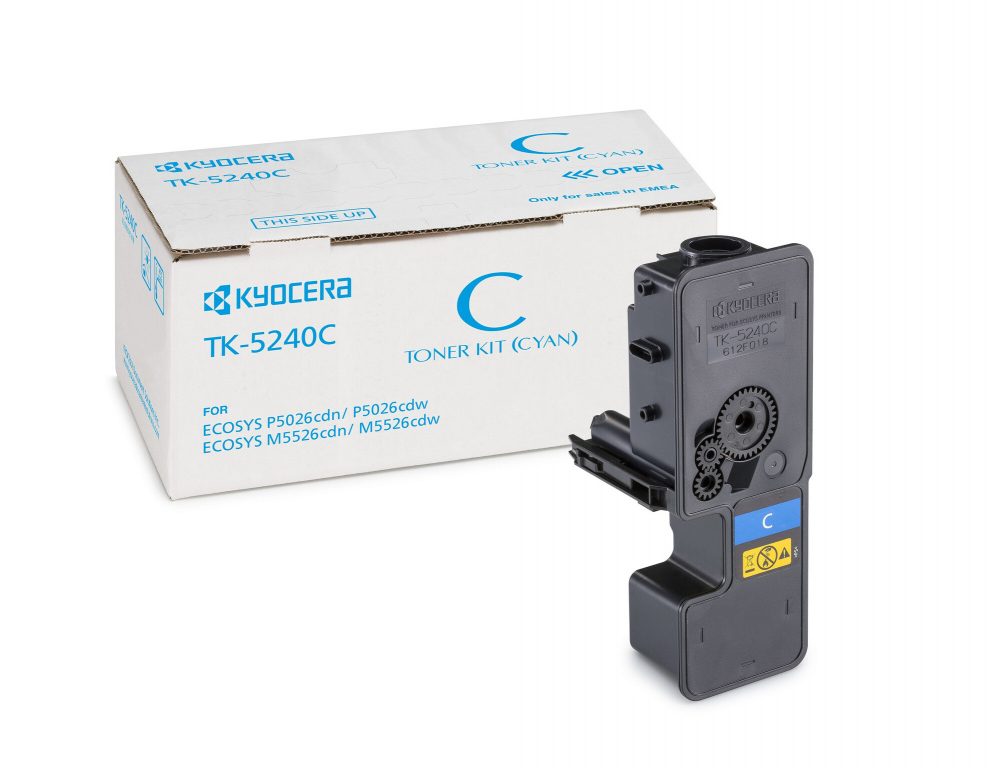 Original Toner Cyan Kyocera M5526, P5026 (TK5240C, TK-5240C, 1T02R7CNL0) - Slika 3