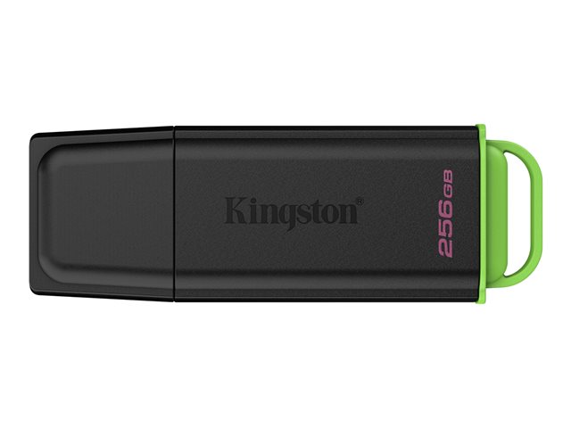 KINGSTON 256GB Portable USB 3.2 Bk/Green