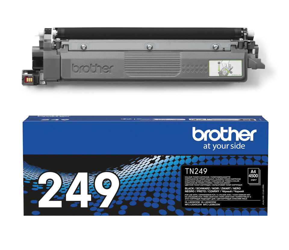 Alternative view of Original Toner Black Brother TN249BK, TN-249BK