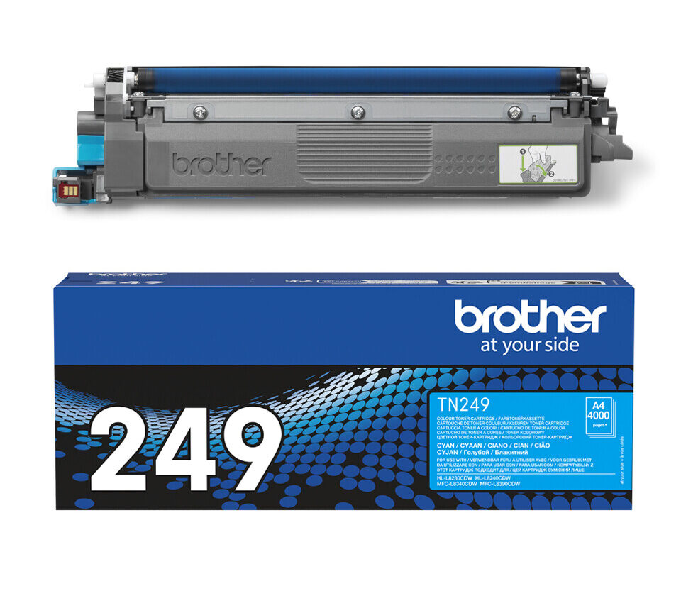 Alternative view of Original Toner Cyan Brother TN249C, TN-249C