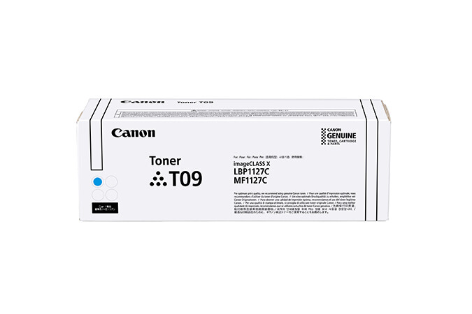 Original Toner Cyan Canon i-SENSYS X C1100, C1127 (T09C, 3019C006)
