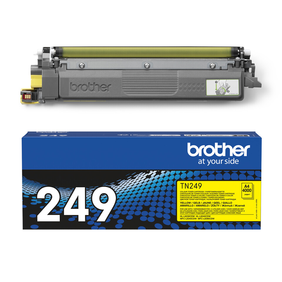 Original Toner Yellow Brother TN249Y, TN-249Y - Slika 3