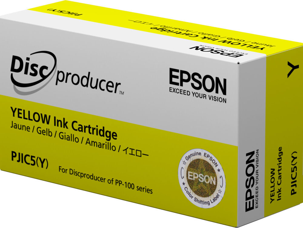 Original Ink- Yellow Epson PP-100 (PJIC7,  C13S020692)