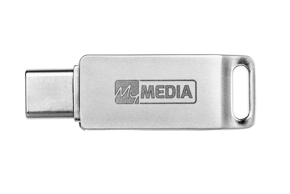 Alternative view of MyMedia Dual USB3.2 Gen1 /USB-C 32GB, metal