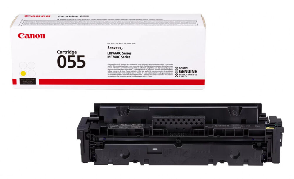 Original Toner Yellow Canon CRG055Y, CRG-055Y (3013C002)