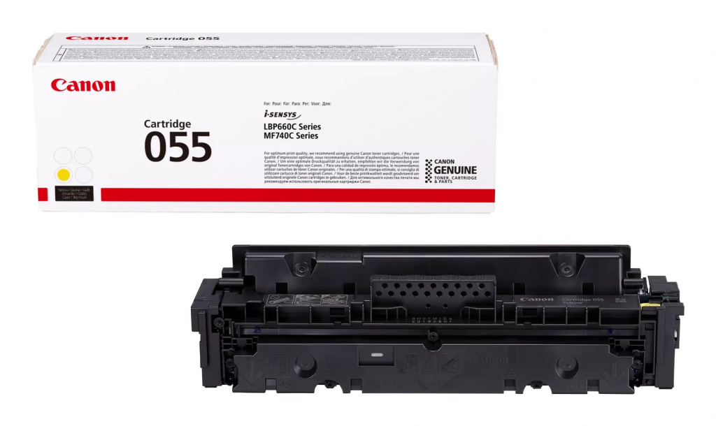 Original Toner Yellow Canon CRG055Y, CRG-055Y (3013C002)