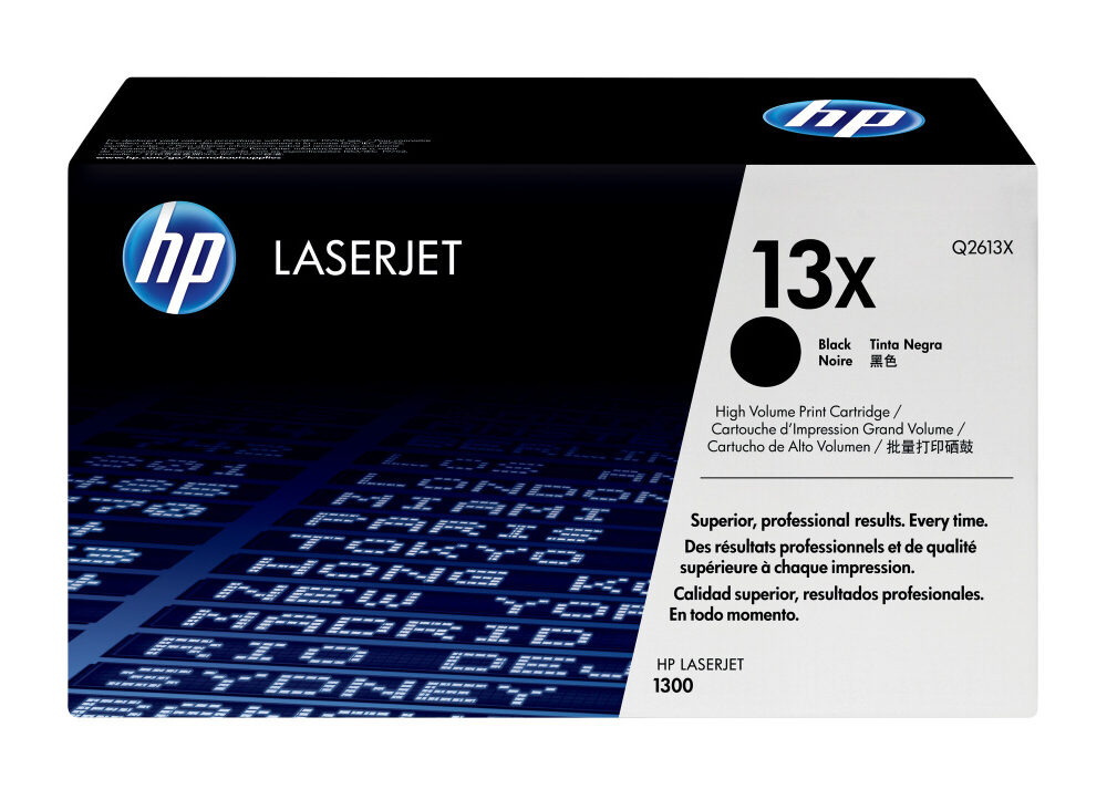 Original Toner Black HP LaserJet 1300 (13X Q2613X)