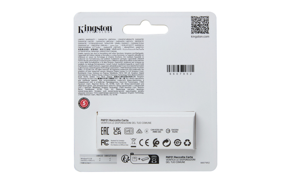KINGSTON 128GB Portable USB Turquoise - Slika 4
