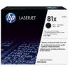 Original Toner Black HP LaserJet Enterprise M605, M606, M630 (81X CF281X)
