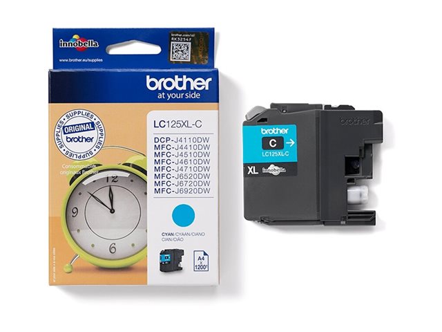 BROTHER LC125XLC ink cyan 1200pages