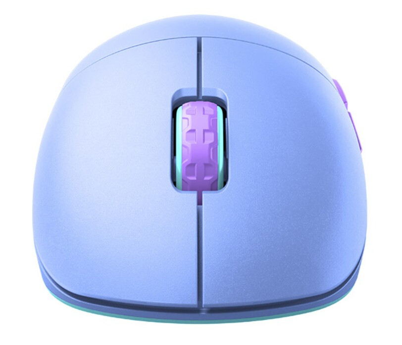 Alternative view of Cherry XTRFY M8 bežični igraći miš, 21000 cpi, USB, purple mint