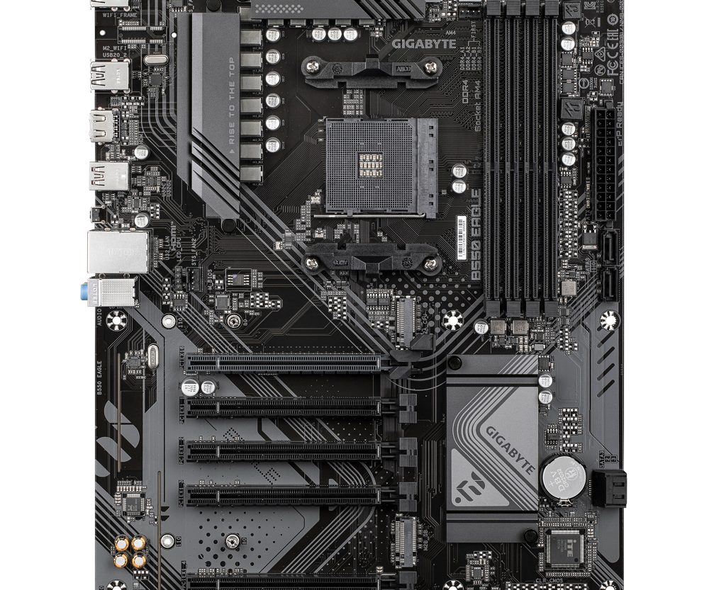 Gigabyte MB B550 Eagle, S.AM4, 4xDDR4/3200, PCIe 4.0, G-LAN, HDMI, USB-C, mATX