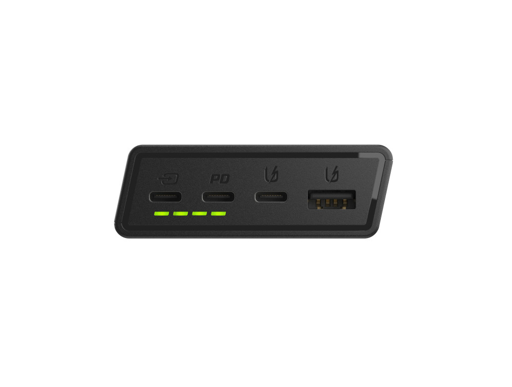 Alternative view of Green Cell GC PowerPlay 20S powerbank 20000mAh 22.5W PD USB-C, 3x USB-C, USB-A, Fast Charging, crni