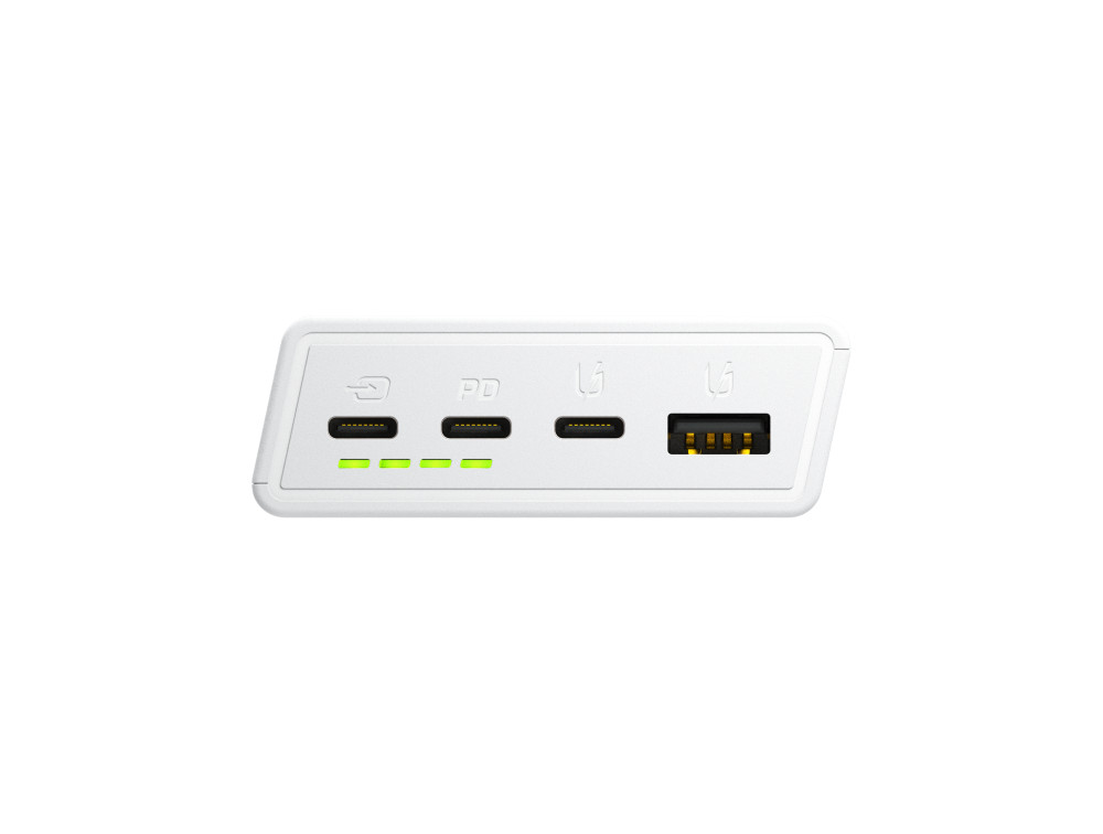 Alternative view of Green Cell GC PowerPlay 20S powerbank 20000mAh 22.5W PD USB C, 3x USB-C, USB-A, Fast Charging, bijeli