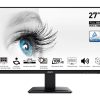 Monitor 27" MSI PRO MP273A FHD, IPS, 100Hz, 1ms, 300cd/m2, zvučnici, crni