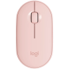 LOGITECH M350S Pebble 2 Bluetooth Mouse - TONAL ROSE