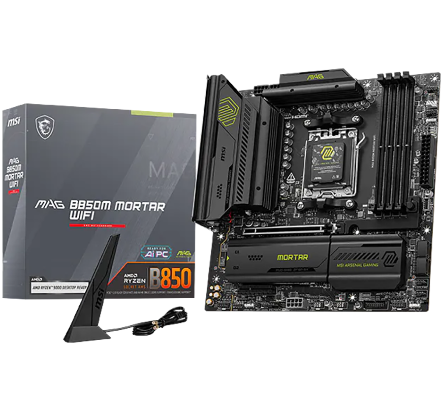 MSI MAG B850M MORTAR WIFI mATX Socket AM5