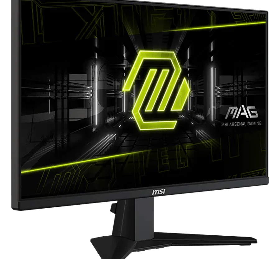 Alternative view of MSI MAG 255F, 24.5", Rapid IPS, 1920x1080 (FullHD), 300Hz, 300 Nits, 0.5ms, AMD FreeSync Premium, HDR Ready, 2x HDMI 2.0b, 1x DP 1.4a, 1x Headphone-out, Tilt, VESA