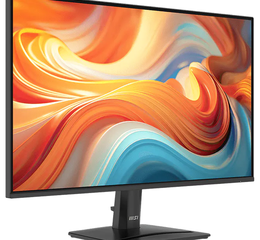 Alternative view of MSI PRO MP272 E14C Professional Business Monitor, 27", IPS, 1920 x 1080 (FHD), 144Hz, 300nits, 1ms, 1x HDMI, 1x Type C (DP alt), Speakers, Tilt, VESA