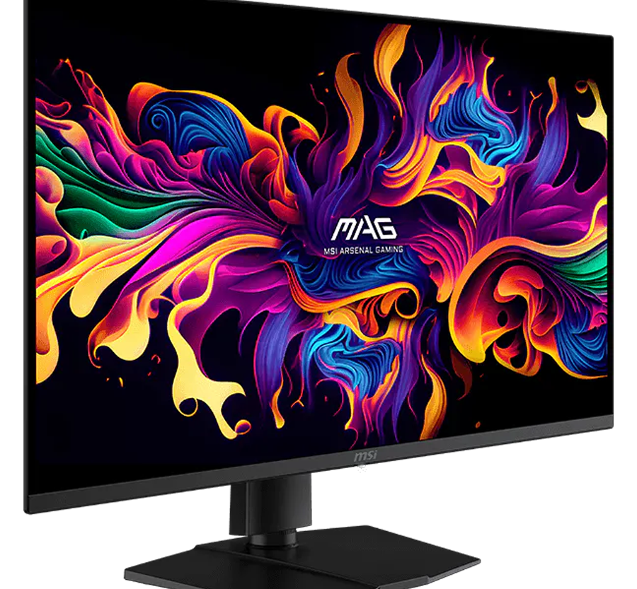 Alternative view of MSI MAG 322UP QD-OLED E16, 31.5", 3840x2160 (UHD), 165Hz, 0.03ms, G-Sync, AMD Freesync, 2x HDMI, 1x DP 1.4a, 1x Type-C, Tilt, Swivel, Pivot, Height Adjustment, VESA