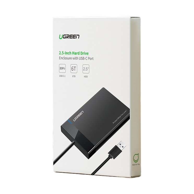 UGREEN vanjsko kućište, 2.5" HDD/SSD SATA, USB 3.0
