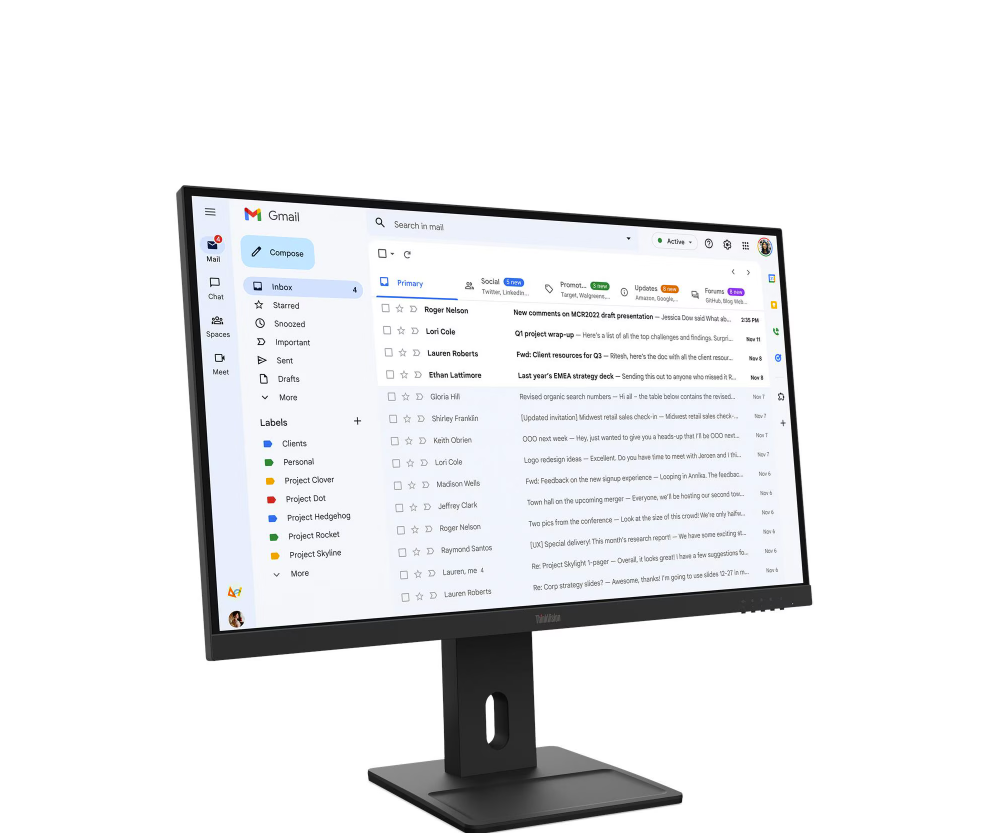 Lenovo E27-40 27''FHD IPS, VGA, HDMI, DP,  pivot