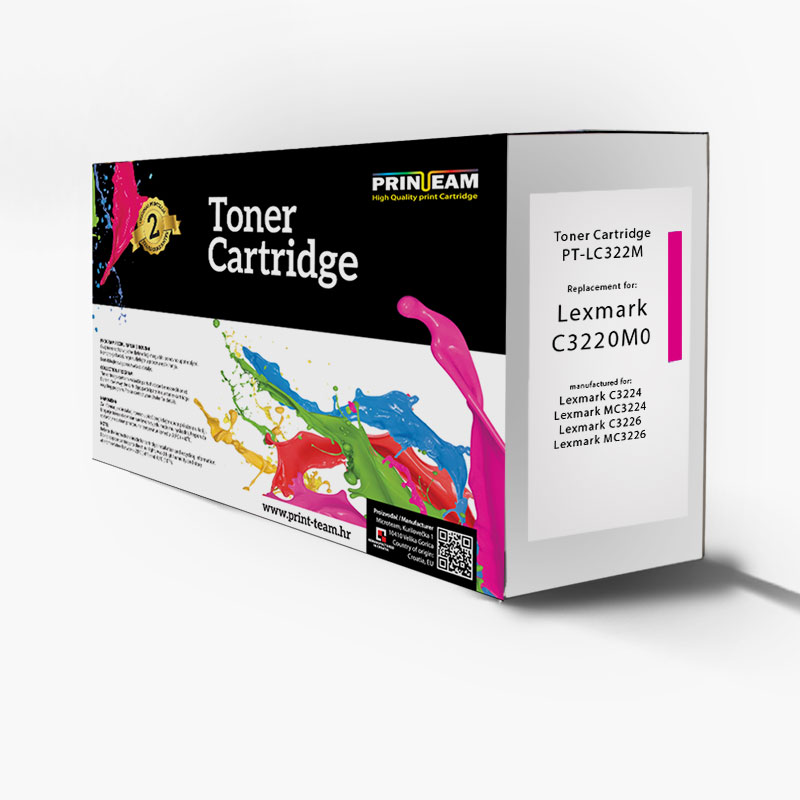 Toner Print-Team Lexmark C322 Magenta 1,5K (C3220M0)