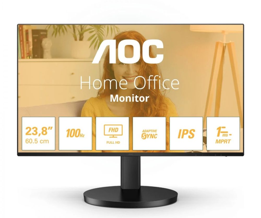 AOC 24B3HA2 23,8", VGA, HDMI, zvuč., 120Hz