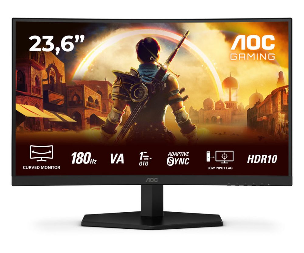 AOC C24G42E 23,8", 2xHDMI, DP, 180Hz, zvuč.