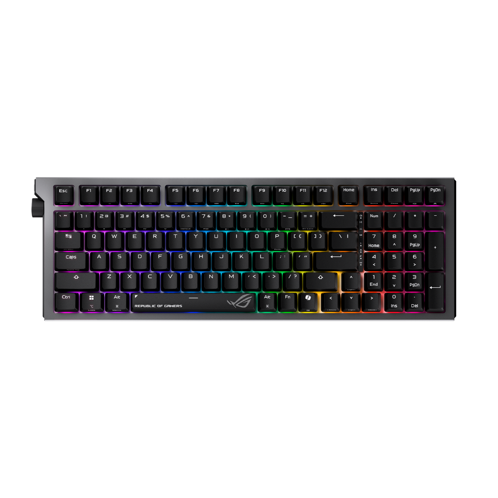 ASUS ROG Strix Morph 96, bež. tipkovnica, crna