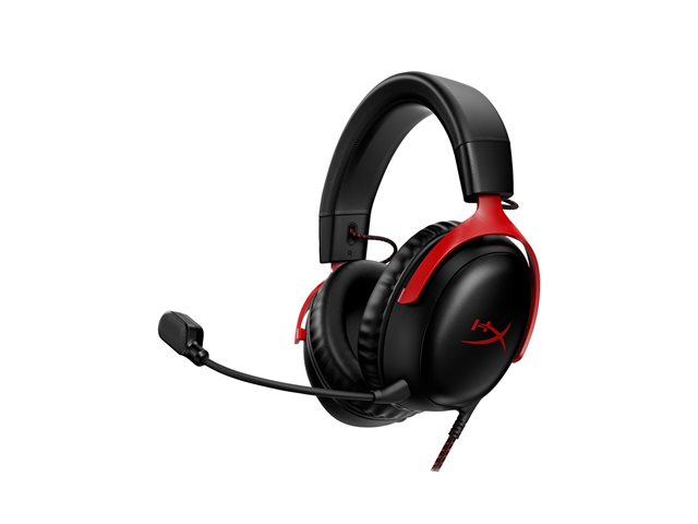 HP HyperX Cloud III gamer headset RED