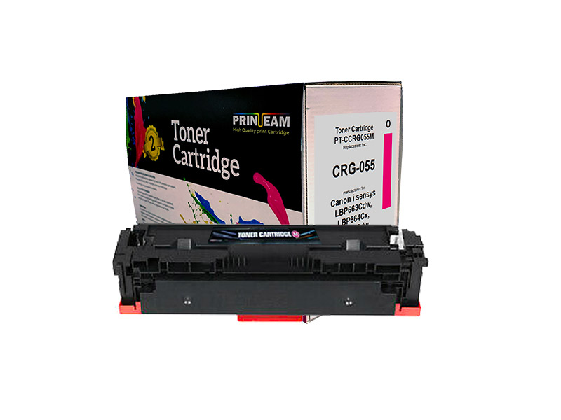Toner Print-Team Canon CRG-055 Magenta NOVI CHIP