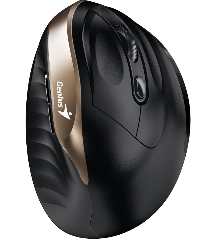 Genius Ergo 8250S, ergonomski miš, crni