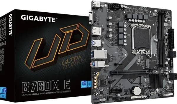 Gigabyte B760M E, DDR5, s1700, mATX