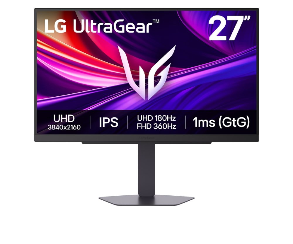 LG 27G810A, 27'' UHD IPS, 360/180Hz, HDMI 2.1,HAS,